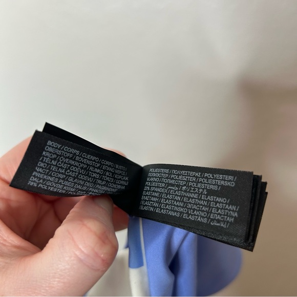 Hurley Womens Reversible Bikini Swimsuit Bottoms Periwinkle Pastel Purple Small - Picture 7 of 9